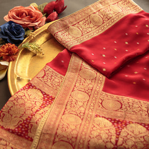 Red Shawl for Women