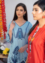 Sky blue Kurta Set for Women