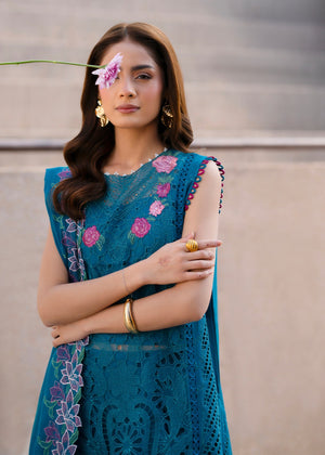 Sapphire blue Unstitched for Women