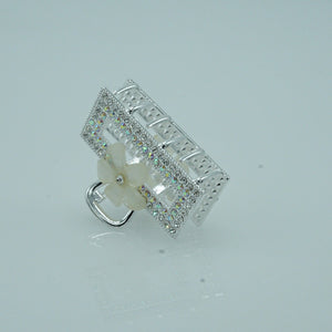 White Hair Clip for Women
