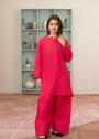 Shocking pink Kurta Set for Women
