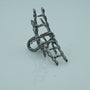 Silver Hair Clip for Women