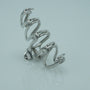 Silver Hair Clip for Women