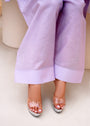 Lilac Kurta Set for Women