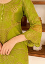Green Kurta Set for Women