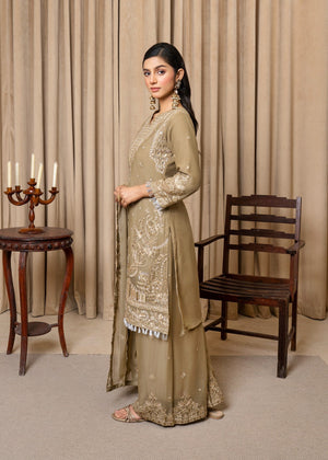 Tan brown Kurta Set for Women
