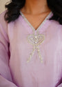Lilac Kurta Set for Women
