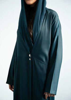 Teal Abaya for Women