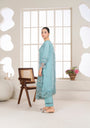 Blue Kurta Set for Women