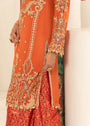 Pumpkin orange Sharara for Women