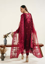 Blood red Unstitched for Women