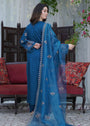 Blue Kurta Set for Women