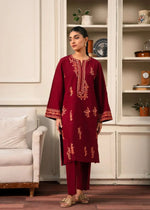 Venetian red Kurta Set for Women