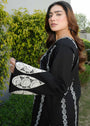 Black Kurta Set for Women
