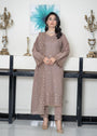 Mocha brown Unstitched for Women