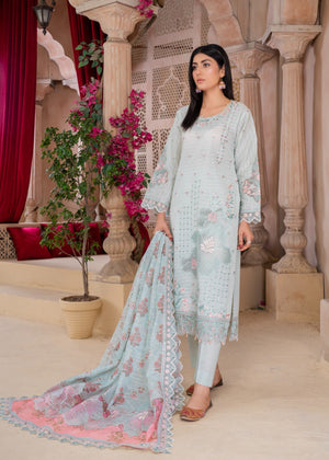 Powder blue Kurta Set for Women