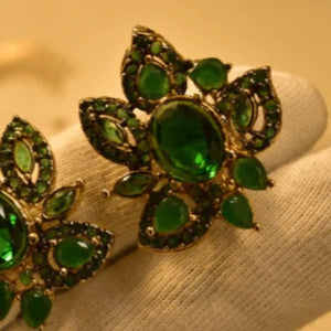 Green Studs for Women