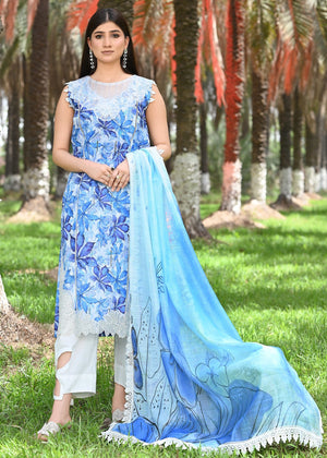 Light blue Unstitched for Women