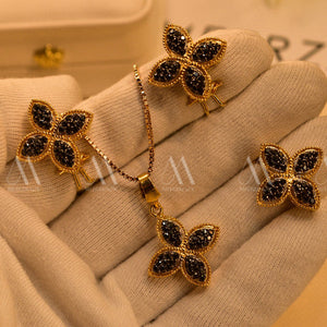 Black Jewelry Set for Women