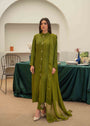 Olive green Kurta Set for Women