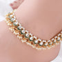 Green Anklet for Women