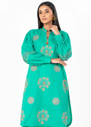 Sea green Unstitched for Women