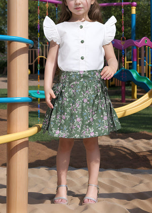 White Skirt for Girl