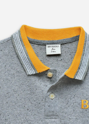 Grey Polo Shirt for Boy