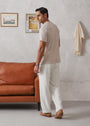 Beige T Shirt for Men