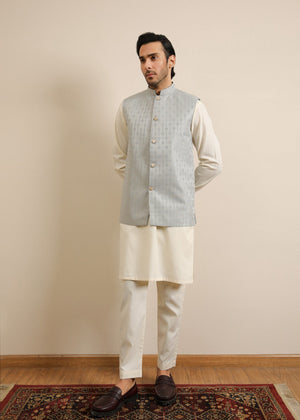 Light blue Waistcoat for Men