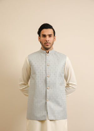 Light blue Waistcoat for Men