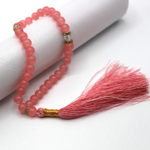 Pink Rosaries for Unisex
