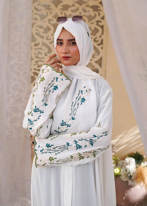 White Abaya for Women