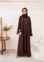 Russet brown Abaya for Women