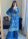 Blue Kurta Set for Women