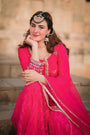 Shocking pink Gharara for Women