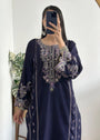Navy blue Kurta Set for Women