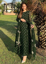 Bottle green Maxi for Women