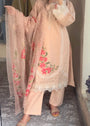 Peach pink Kurta Set for Women