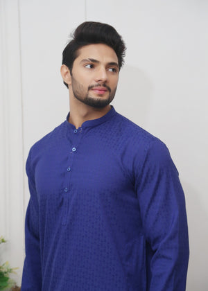 Blue Kurta for Men