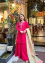 Shocking pink Sharara for Women