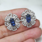 Blue Studs for Women