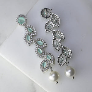 Mint green Earrings for Women