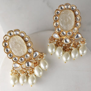 White Earrings for Women
