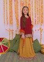 Mari gold Lehenga for Girl