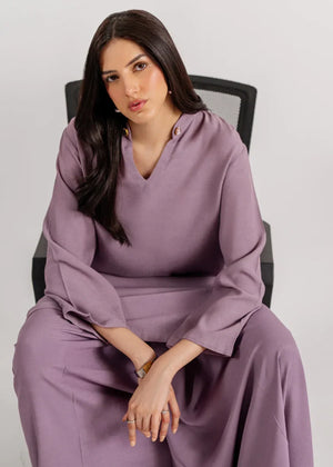 Purple ash Kurta Set for Women