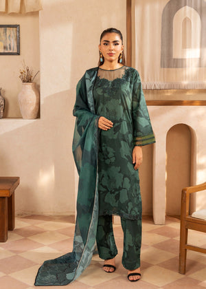Bottle green Kurta Set for Women