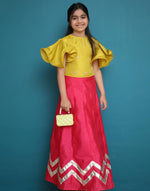 Hot pink Lehenga for Girl