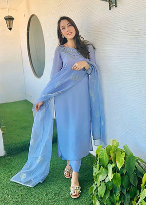 Lavender Kurta Set for Women
