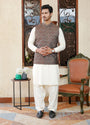 Saddle brown Waistcoat for Men
